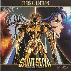 Saint Seiya: Eternal Edition File 03 & 04 Soundtrack (Grard Salesses) - CD cover