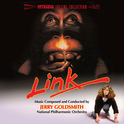 Link サウンドトラック (Jerry Goldsmith) - CDカバー
