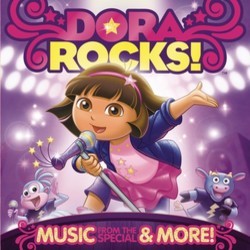 Dora Rocks! Soundtrack (Dora the Explorer) - CD-Cover