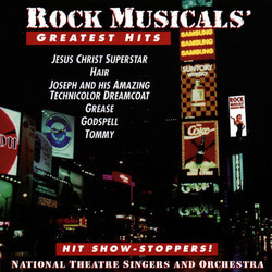 Rock Musicals' Greatest Hits Soundtrack (Various Artists, Various Artists) - CD cover