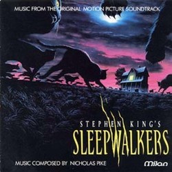 Sleepwalkers Soundtrack (Nicholas Pike) - CD cover