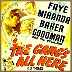 The Gang's All Here Soundtrack (Hugo Friedhofer, Arthur Lange, Cyril J. Mockridge, Alfred Newman, Gene Rose) - CD cover