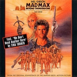 Mad Max Beyond Thunderdome Trilha sonora (Maurice Jarre) - capa de CD