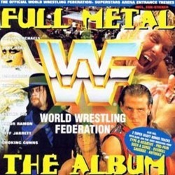 WWF Full Metal: The Album Trilha sonora (Various Artists) - capa de CD