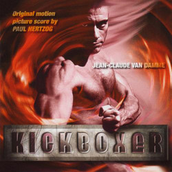Kickboxer Trilha sonora (Paul Hertzog) - capa de CD