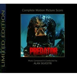 Predator Ścieżka dźwiękowa (Alan Silvestri) - Okładka CD