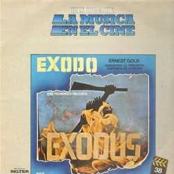 Exodo Trilha sonora (Ernest Gold) - capa de CD