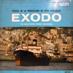 Exodo Ścieżka dźwiękowa (Ernest Gold) - Okładka CD
