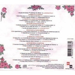 Candy Candy Soundtrack (Takeo Watanabe) - CD-Rückdeckel