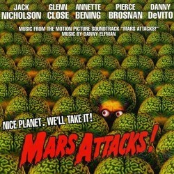 Mars Attacks! サウンドトラック (Danny Elfman) - CDカバー