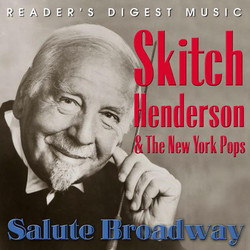 Skitch Henderson & The New York Pops Salute Broadway Ścieżka dźwiękowa (Various Artists, Skitch Henderson, Michael Maguire) - Okładka CD