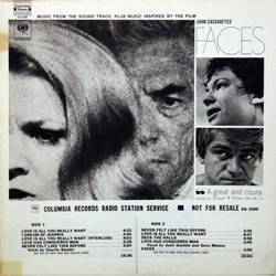 Faces Colonna sonora (Jack Ackerman, Various Artists) - Copertina posteriore CD