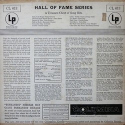 Hall of Fame Soundtrack (Various Artists) - CD Back cover