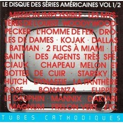 Le Disque des Sries Amricaines Vol 1/2 Soundtrack (Various Artists) - CD cover
