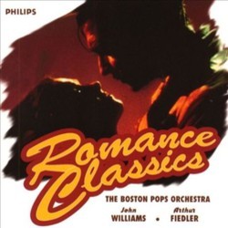 The Boston Pops: Romance Classics Soundtrack (Various Artists, Arthur Fiedler, John Williams) - CD-Cover
