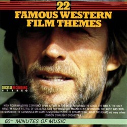 22 Famous Western Film Themes サウンドトラック (Various Artists) - CDカバー