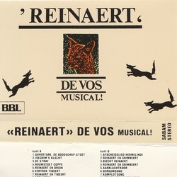 Reinaert De Vos Soundtrack (jan desmet, Jan Duszyński, Jacques Vande Ginste) - CD cover
