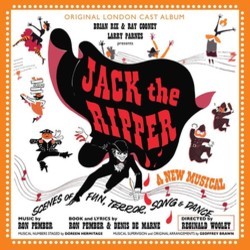 Jack the Ripper 声带 (Denis De Marne, Ron Pember, Ron Pember) - CD封面