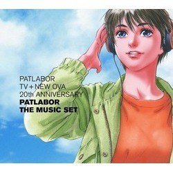 Patlabor: TV+New Ova 20th Anniversary - The Music Set Trilha sonora (Various Artists, Kenji Kawai) - capa de CD