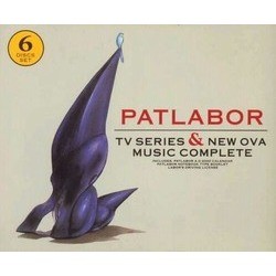 Patlabor: TV series & New OVA Music Complete Trilha sonora (Various Artists, Kenji Kawai) - capa de CD