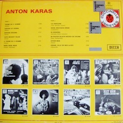 Le Troisime Homme: Anton Karas Trilha sonora (Various Artists, Anton Karas) - CD capa traseira