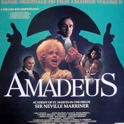 Amadeus Soundtrack (Wolfgang Amadeus Mozart) - CD cover