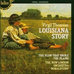 Louisiana Story サウンドトラック (Virgil Thomson) - CDカバー