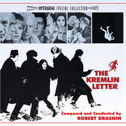The Kremlin Letter Soundtrack (Robert Drasnin) - CD cover