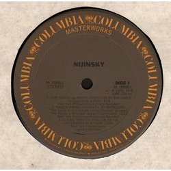 Nijinsky サウンドトラック (Various Artists) - CDインレイ