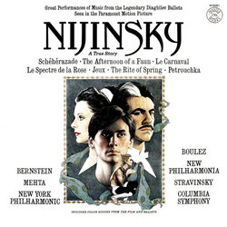 Nijinsky Soundtrack (Various Artists) - CD cover