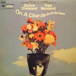 On a Clear Day You Can See Forever サウンドトラック (Alan Jay Lerner , Burton Lane, Yves Montand, Barbra Streisand) - CDカバー