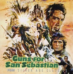 Guns for San Sebastian Soundtrack (Ennio Morricone) - CD cover