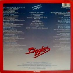 Biggles Ścieżka dźwiękowa (Various Artists, Stanislas Syrewicz) - Tylna strona okladki plyty CD