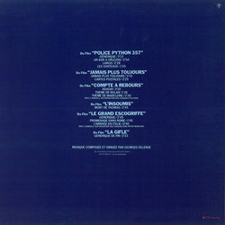 Les Plus Belles Musiques de Films de Georges Delerue Colonna sonora (Georges Delerue) - Copertina posteriore CD