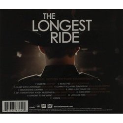The Longest Ride サウンドトラック (Various Artists) - CD裏表紙