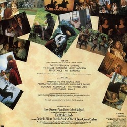 The Wicked Lady Colonna sonora (Tony Banks) - Copertina posteriore CD