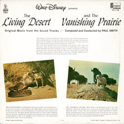 The Living Desert / The Vanishing Prairie サウンドトラック (Paul J. Smith) - CD裏表紙