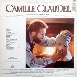Camille Claudel Ścieżka dźwiękowa (Gabriel Yared) - Tylna strona okladki plyty CD