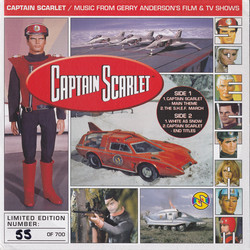 Captain Scarlet Soundtrack (Barry Gray) - CD cover