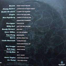 FM Colonna sonora (Various Artists) - Copertina posteriore CD