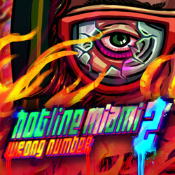Hotline Miami 2: Wrong Number サウンドトラック (Various Artist) - CDカバー