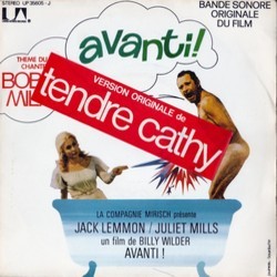 Avanti! Trilha sonora (Carlo Rustichelli) - CD capa traseira