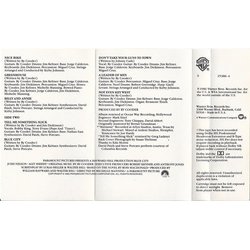 Blue City サウンドトラック (Various Artists, Ry Cooder) - CD裏表紙