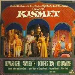 Kismet Soundtrack (Original Cast, George Forrest, Robert Wright) - CD cover