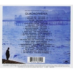 Quadrophenia Soundtrack (Various Artists, The Who) - CD Back cover