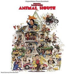 National Lampoon's Animal House Soundtrack (Various Artists, Elmer Bernstein) - CD cover