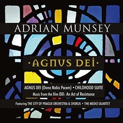 Agnus Dei サウンドトラック (The City of Prague Chorus, The City of Philh, Adrian Munsey) - CDカバー