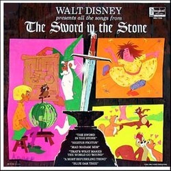 The Sword In The Stone サウンドトラック (Robert B. Sherman, George Bruns, Richard Sherman) - CDカバー