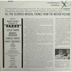 Fanny Soundtrack (Harold Rome) - CD Back cover
