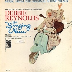 The Singing Nun サウンドトラック (Debbie Reynolds, Soeur Sourire, Harry Sukman) - CDカバー
